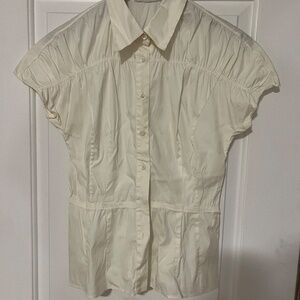 Prada Rushed Cotton Shirt